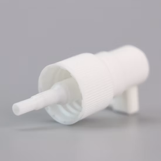 Spruzzatore orale bianco in PP con pompa spruzzatrice farmaceutica a ugello lungo per flacone Mecical di Kinpack