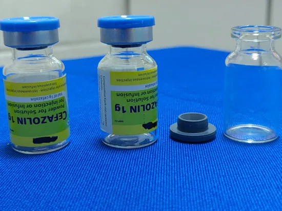 Fiale di vetro vuote tubolari farmaceutiche economiche all'ingrosso 2r 5r con tappo flip off per vaccino