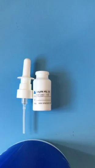 Pompa per la gola farmaceutica Nebulizzatore Spray orale in plastica Pompa spray nasale, spruzzatore topico
